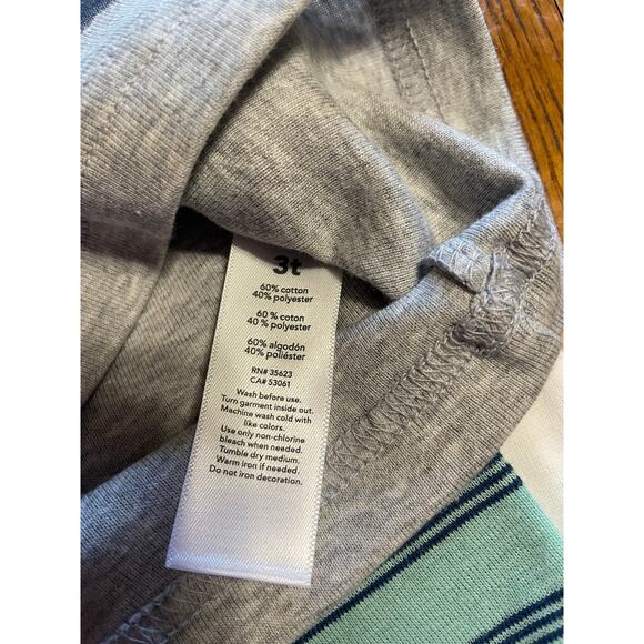 NWT Size 3T Set of 2 pajamas 2 short sleeve tops 1 with shorts 1 with long pants - Picture 6 of 7